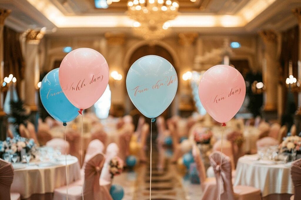 réussir une décoration de mariage avec des ballons personnalisés