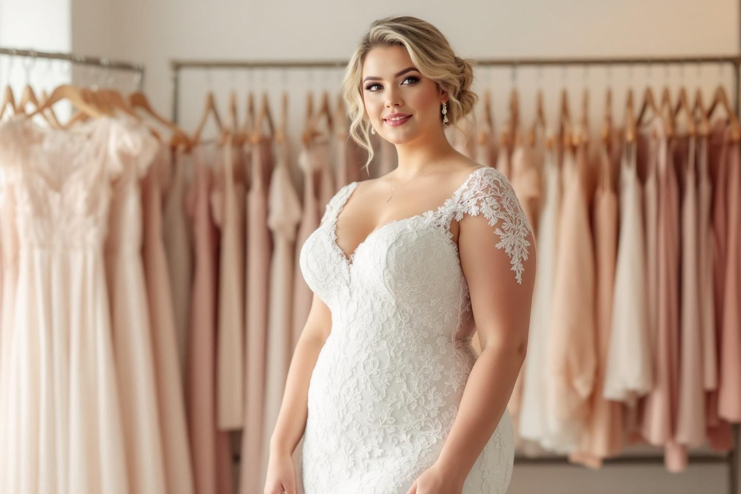 Quelle robe de mariée en ligne pour grande taille ?