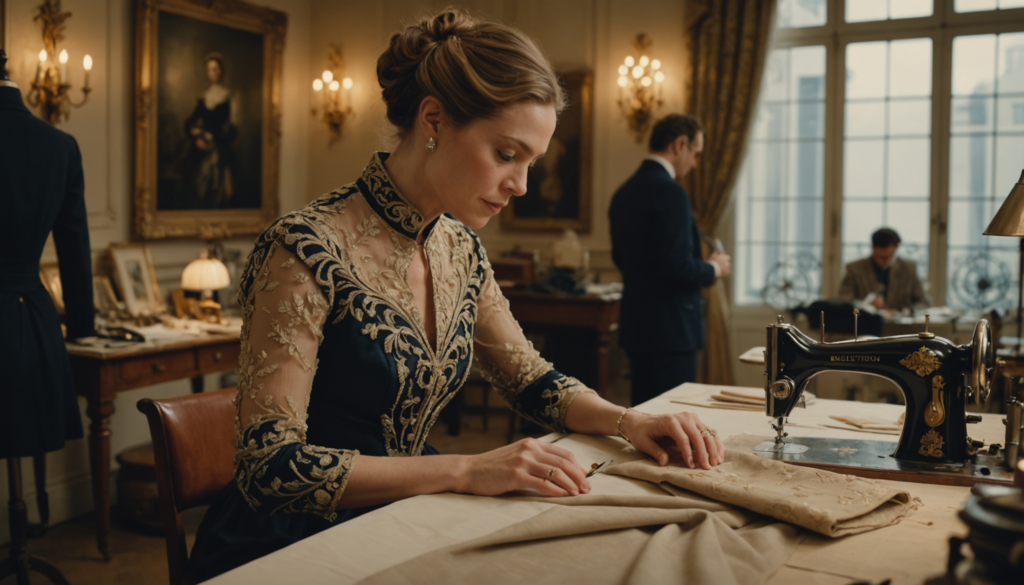 meilleurs cabinets de couture sur paris — touches de luxe intervention sur des pièces